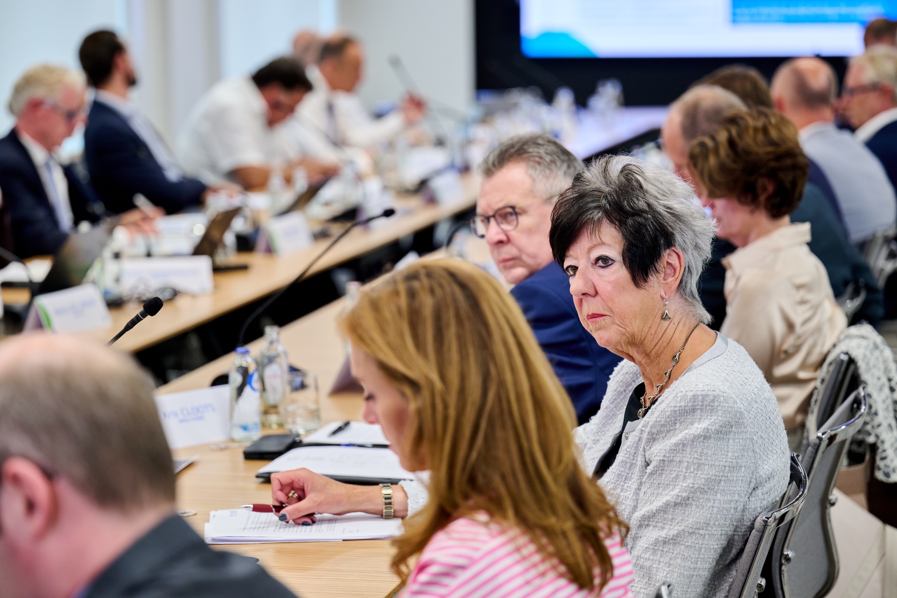 Réunion du conseil d'administration de la FEB | Bijeenkomst van de raad van bestuur van het VBO.
