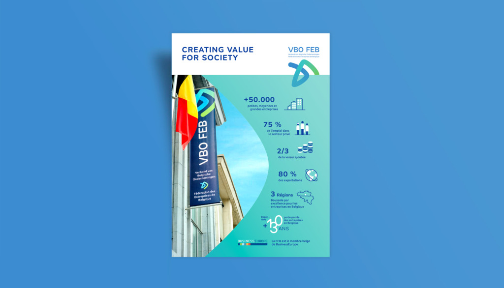 Cover brochure Creating Value for society